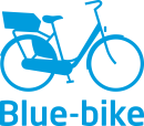 Blue bike logo